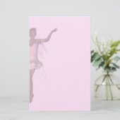 KRW Lana Fairy Fantasy Faded Roze banketbakkerij Briefpapier (Staand voorkant)