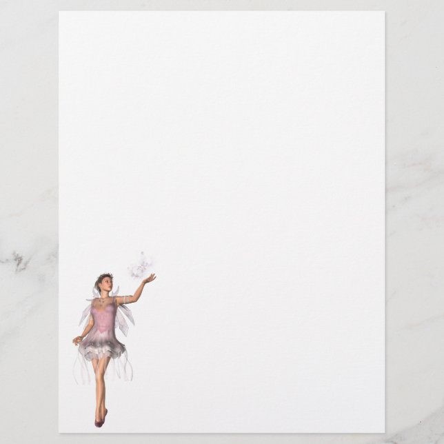 KRW Lana Fairy Fantasy Letterhead (Voorkant)
