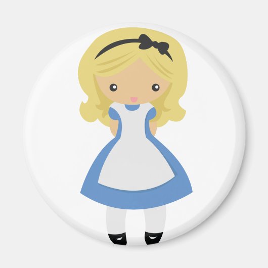 KRW Leuke Alice in Wonderland Magneet (Voorkant)