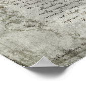 KRW Love is Patiëntencorinthians Bible Quote Poste Poster (Hoek)