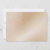 KRW Love Swans Custom Wedding Invitation Kaart (Achterkant)