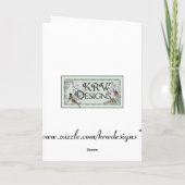 KRW Magische Stemming Faerie Fantasy Kaart (Achterkant)