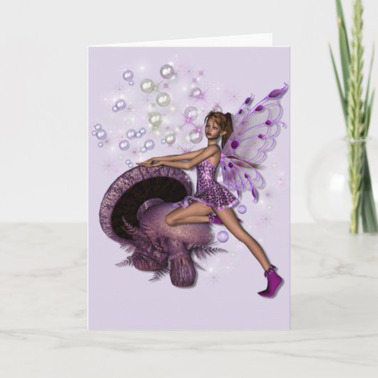 KRW Magische Stemming Faerie Fantasy Kaart (Voorkant)