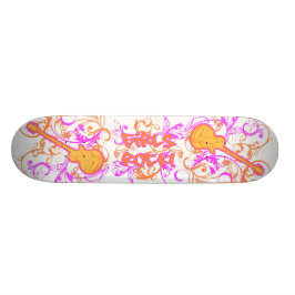 KRW Meisjes Rock Gitaar Grunge Persoonlijk Skateboard