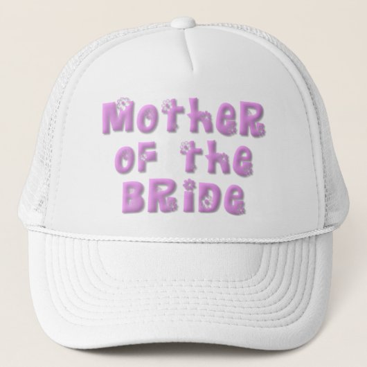 KRW moeder van het Baseball-Pet in de Bride Trucker Pet (Voorkant)