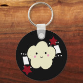 KRW Movie Popcorn Kawaii Sleutelhanger (Voorkant)