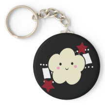 KRW Movie Popcorn Kawaii Sleutelhanger