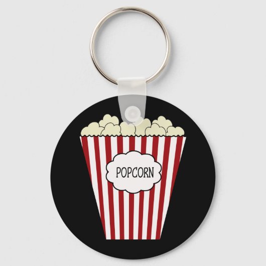 KRW Movie Theater Popcorn Sleutelhanger (Voorkant)