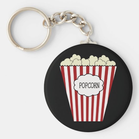 KRW Movie Theater Popcorn Sleutelhanger (Voorkant)