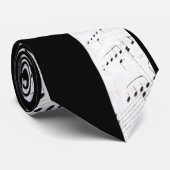 KRW Music Note Stropdas (Opgerold)