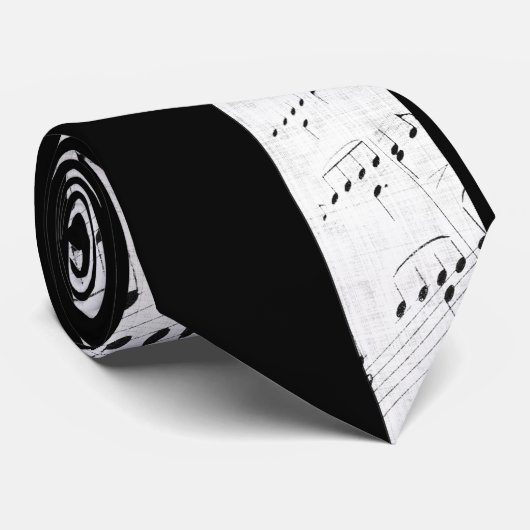 KRW Music Note Stropdas (Opgerold)