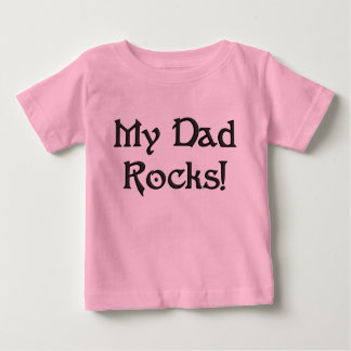 KRW My Dad Rocks Cute Baby Humor
