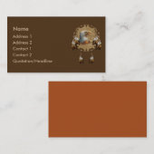 KRW Native American Eagle Dreamweaver Visitekaartje (Voorkant / Achterkant)