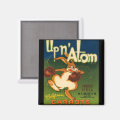 KRW  Omhoog N Atom Wortelen Krat Label Magnet (Voorkant / Achterkant)