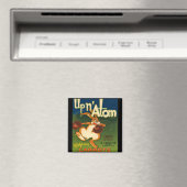KRW  Omhoog N Atom Wortelen Krat Label Magnet (Insitu (Vaatwasser))
