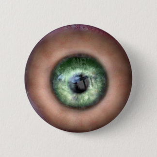 KRW oog van de Monster Halloween Ronde Button 5,7 Cm
