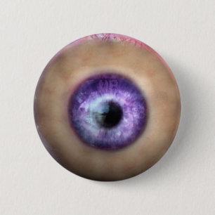 KRW oog van de Monster Halloween Ronde Button 5,7 Cm