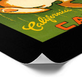 KRW  op Atom Carrots Veggie Label Poster (Hoek)