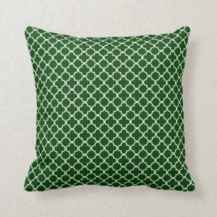 KRW Park Avenue Emerald Green Reversible Pillow Kussen