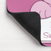 KRW Pink Ribbon overlevende Muismat (Hoek)
