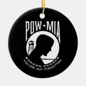 KRW POW/MIA Double Sided Ornament (Voorkant)
