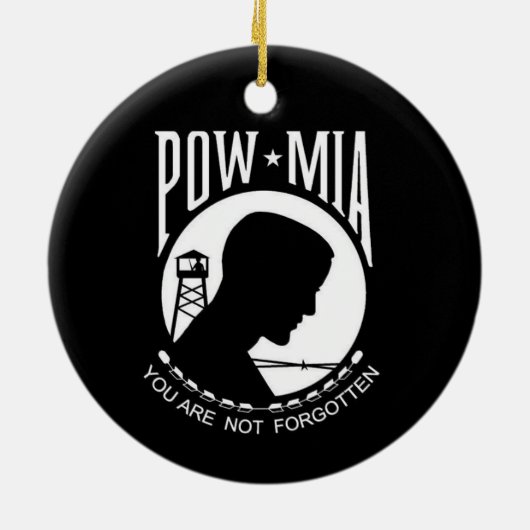 KRW POW/MIA Double Sided Ornament (Achterkant)