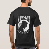 KRW POW-MIA U bent niet vergeten T-shirt (Achterkant)
