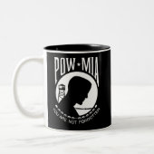 KRW POW - MIA U bent niet vergeten Tweekleurige Koffiemok (Links)