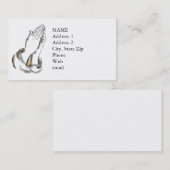 KRW Praying Hands Custom Visitekaartje (Voorkant / Achterkant)