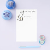 KRW Praying Hands Medium Flyer Sjabloon (Enkel)