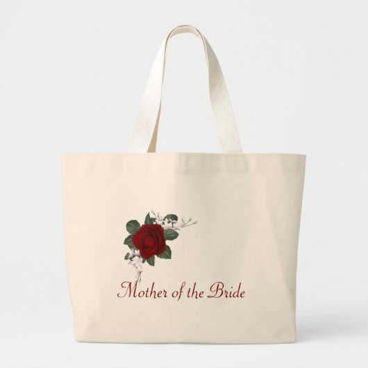 KRW Red Rose Moeder van het Tas van het bruidhuwel (Voorkant)