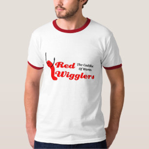 KRW Red Wigglers The Cadillac of Worms T-shirt