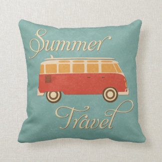 KRW Retro Camper Summer Travel Decent Pillow Kussen