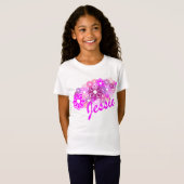 KRW Retro Flower Bunch Custom T-shirt (Voorkant volledig)
