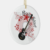 KRW Rock Star Guitar Grunge Ornament (Rechts)