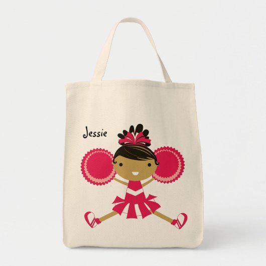 KRW roze Cheerleader - Canvas tas voor aangepaste  (Voorkant)