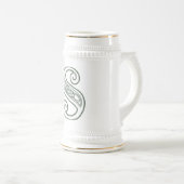 KRW - S - Celtic Monogrammed Stein Bierpul (Voorkant rechts)