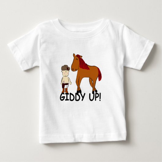 KRW Schattige Giddy Up Horsie Baby Cowboy (Voorkant)