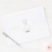 KRW Schattige Got Bride? Bruiloft Sticker - Seal (Envelop)