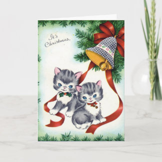 KRW Schattigee Kittens Kerst Kaart