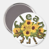 KRW Schoon en Vuile Grote 3" Keukenmagneet Magneet (Voorkant / Achterkant)