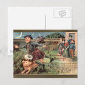 KRW  Scottish Halloween Briefkaart (Voorkant / Achterkant)