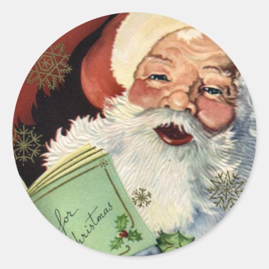 KRW  Sinterklaas Kerst sticker (Voorkant)