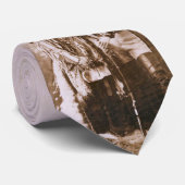 KRW Sitting Bull & Buffalo Bill 1891  stijl Stropdas (Opgerold)