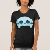 KRW Skull en Crossbones Blue T-shirt (Voorkant)