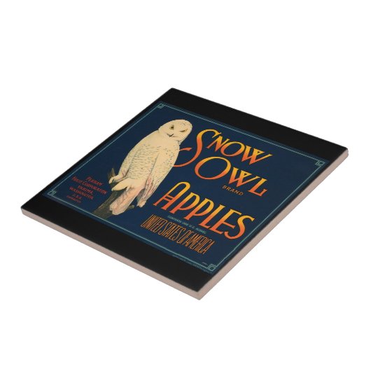 KRW  sneeuwkamperetiket Tegeltje (Zijkant)