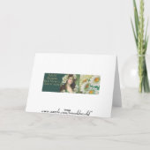 KRW Sneeuwmannen Auto Vakantie Kaart (Achterkant)