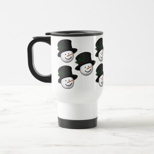 KRW Snowman Travel Mug Reisbeker (Links)