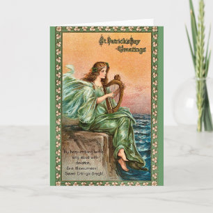 KRW St Patricks Greetings Kaart