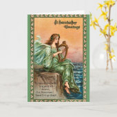 KRW St Patricks Groeten Kaart (Gele Bloem)